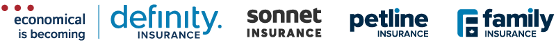 Our family of companies - Definity Insurance, Sonnet Insurance, Family Insurance, Petline Insurance.