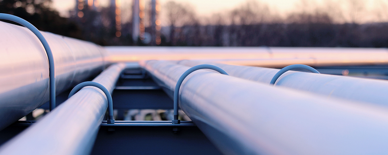 tuyauterie pour champs pétrolifères