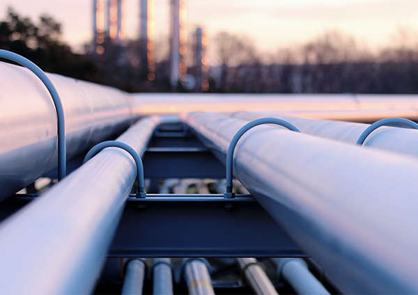 tuyauterie pour champs pétrolifères